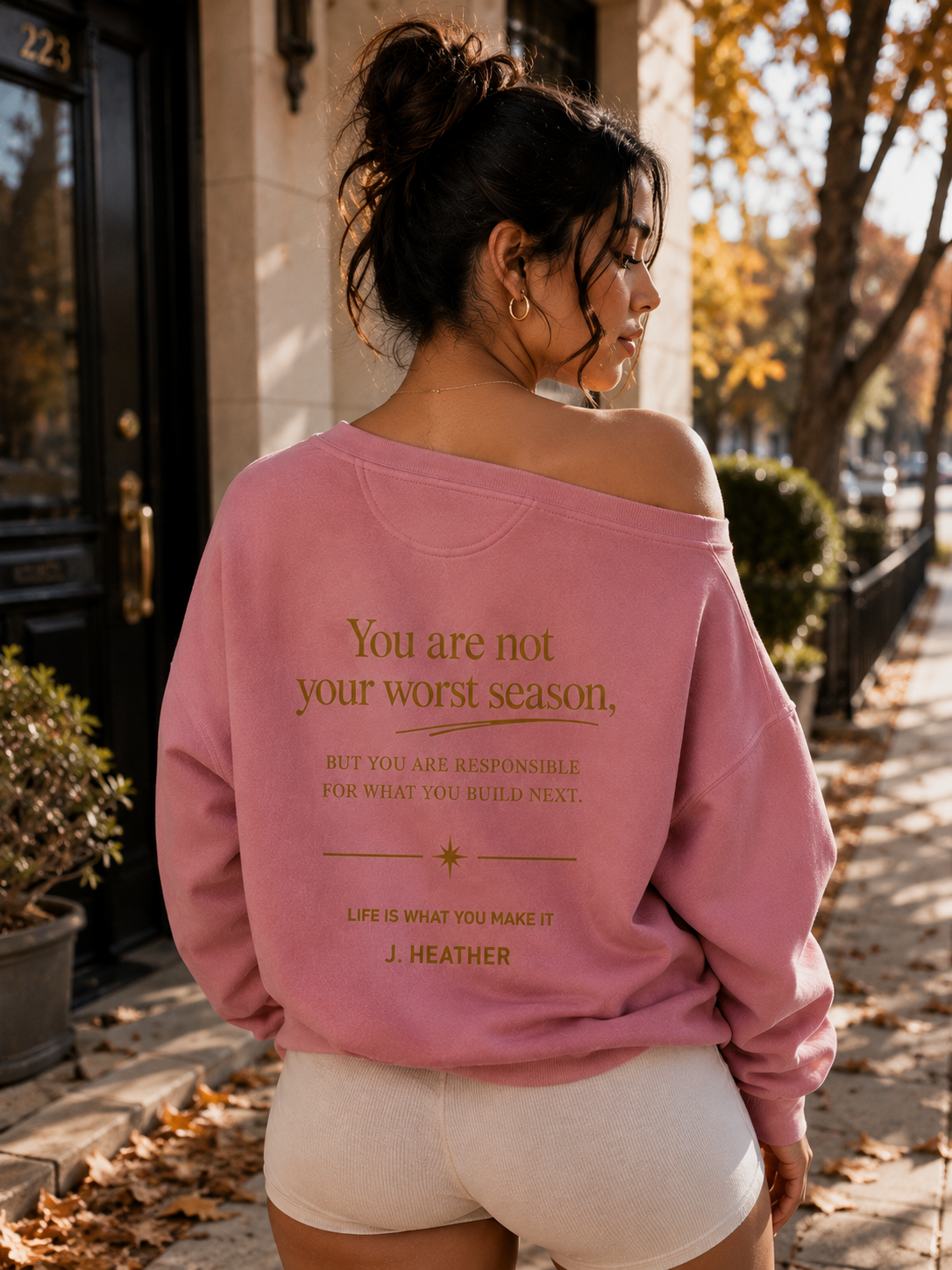 You Are Not Your Worst Season™ Premium Organic Sweatshirt
